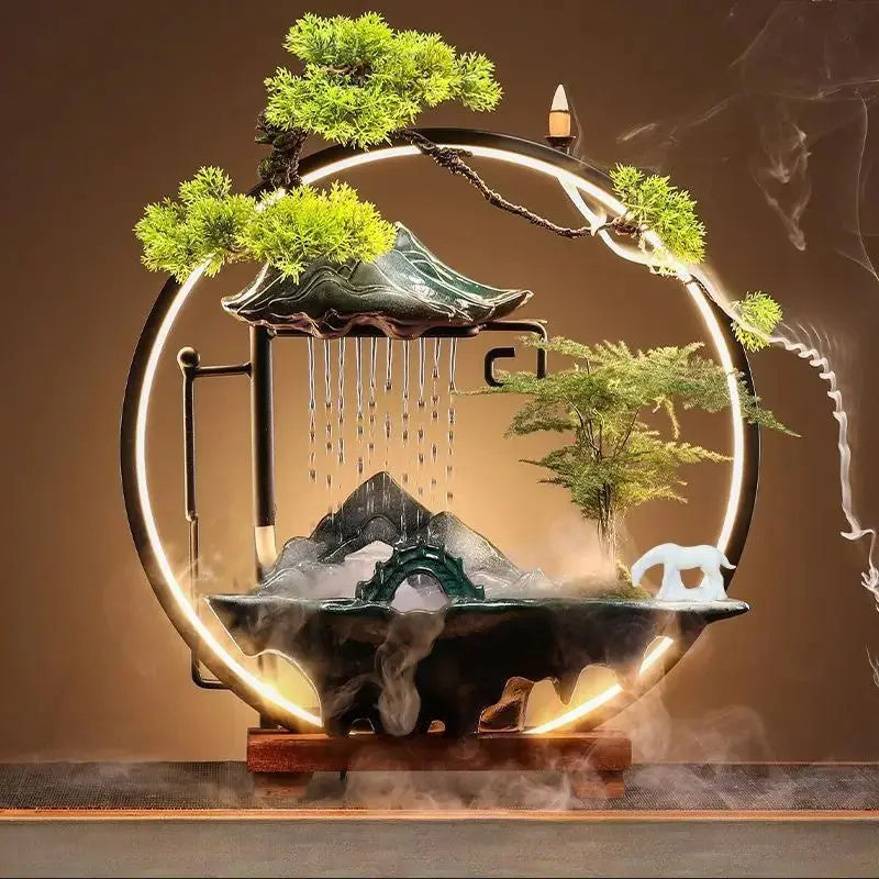 ATELIER-TIBET – Aube Sylvestre · Fontaine d’Encens LED Naturelle