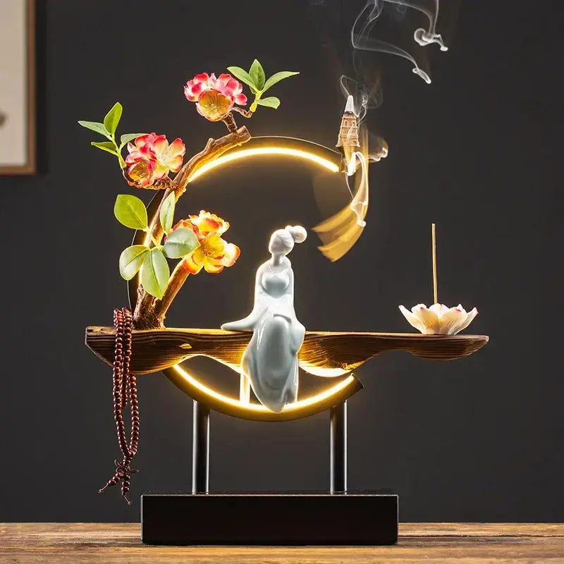 ATELIER-TIBET – Accord Floral · Fontaine d’Encens LED Fleurie