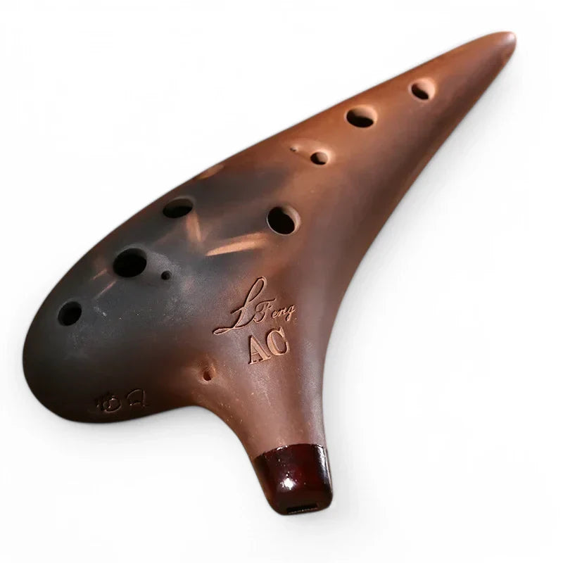 Ocarina 12 Trous Sable Pourpre