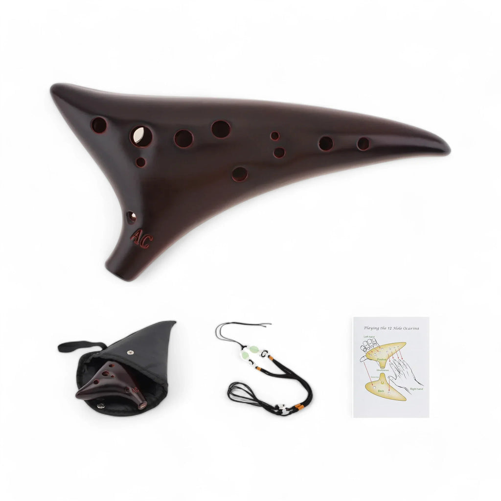 Ocarina Zelda 12 Trous Céramique