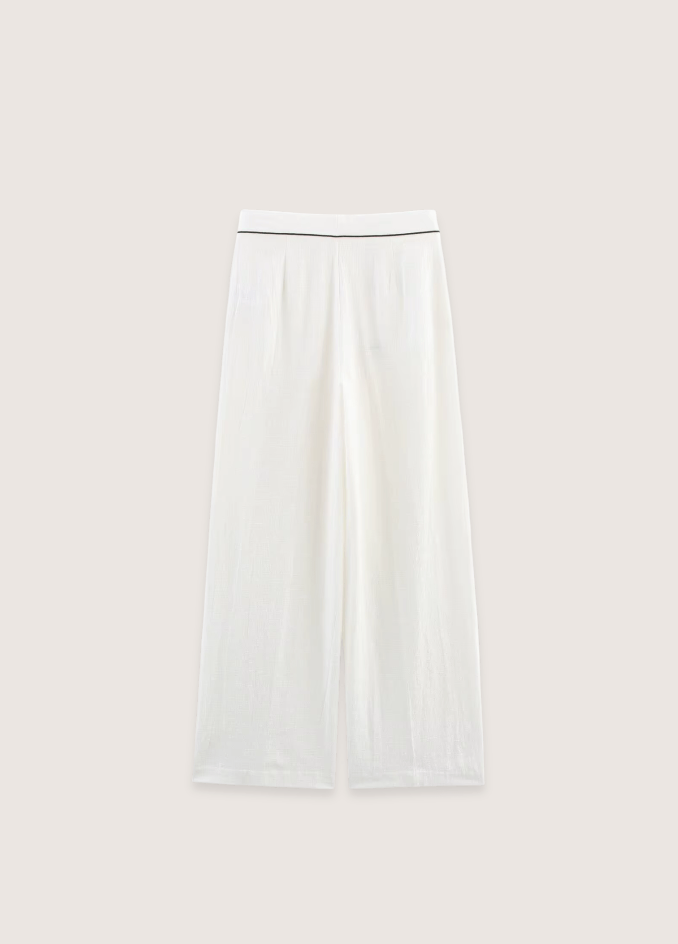Pantalon kimono femme uni blanc – Yuki