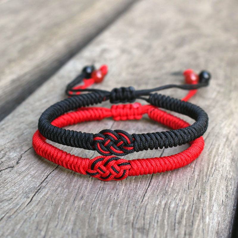 ATELIER-TIBET – Bracelet Fil Rouge – Protection et Chance