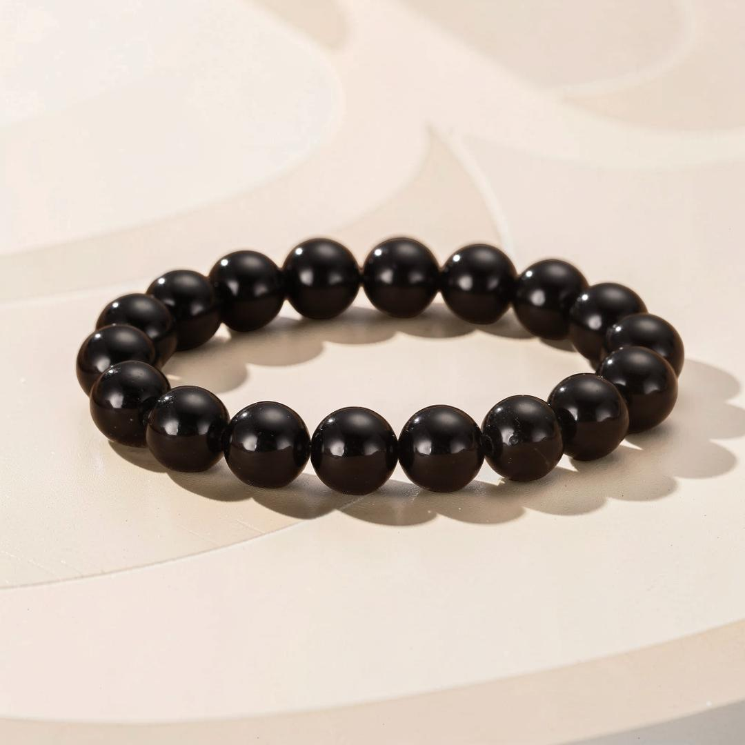 ATELIER-TIBET – Bracelet Obsidienne – Force Silencieuse