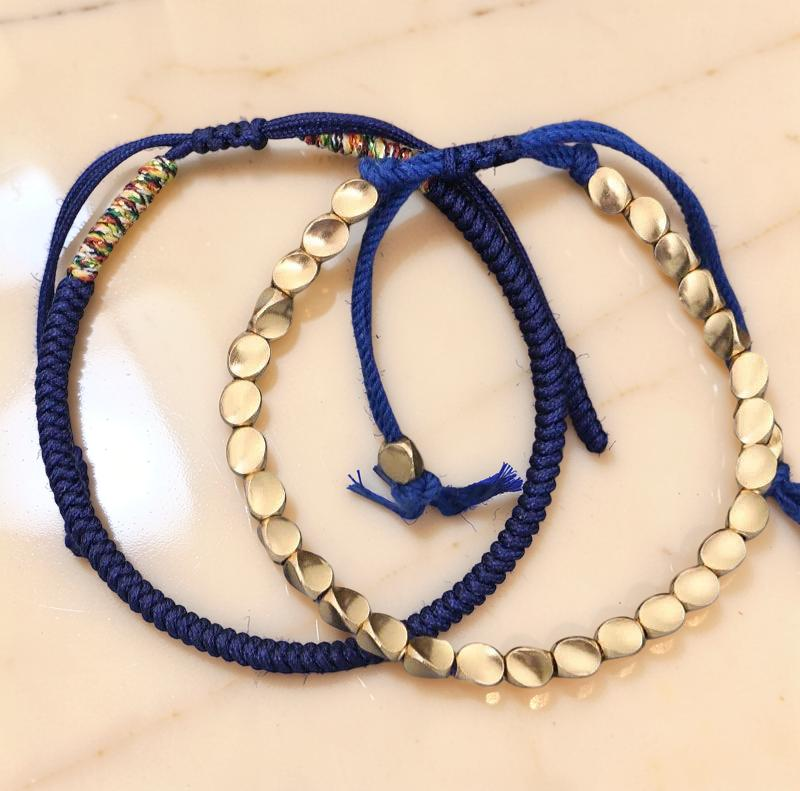 ATELIER-TIBET – Bracelet Cordon Cuivre – Pulse Paix