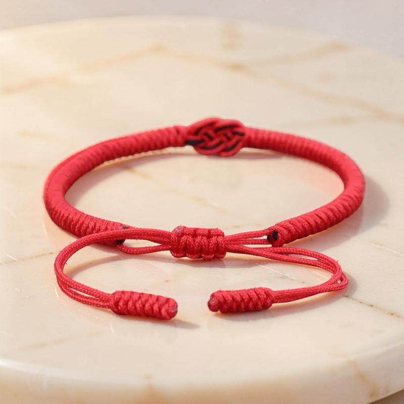 ATELIER-TIBET – Bracelet Fil Rouge – Protection et Chance