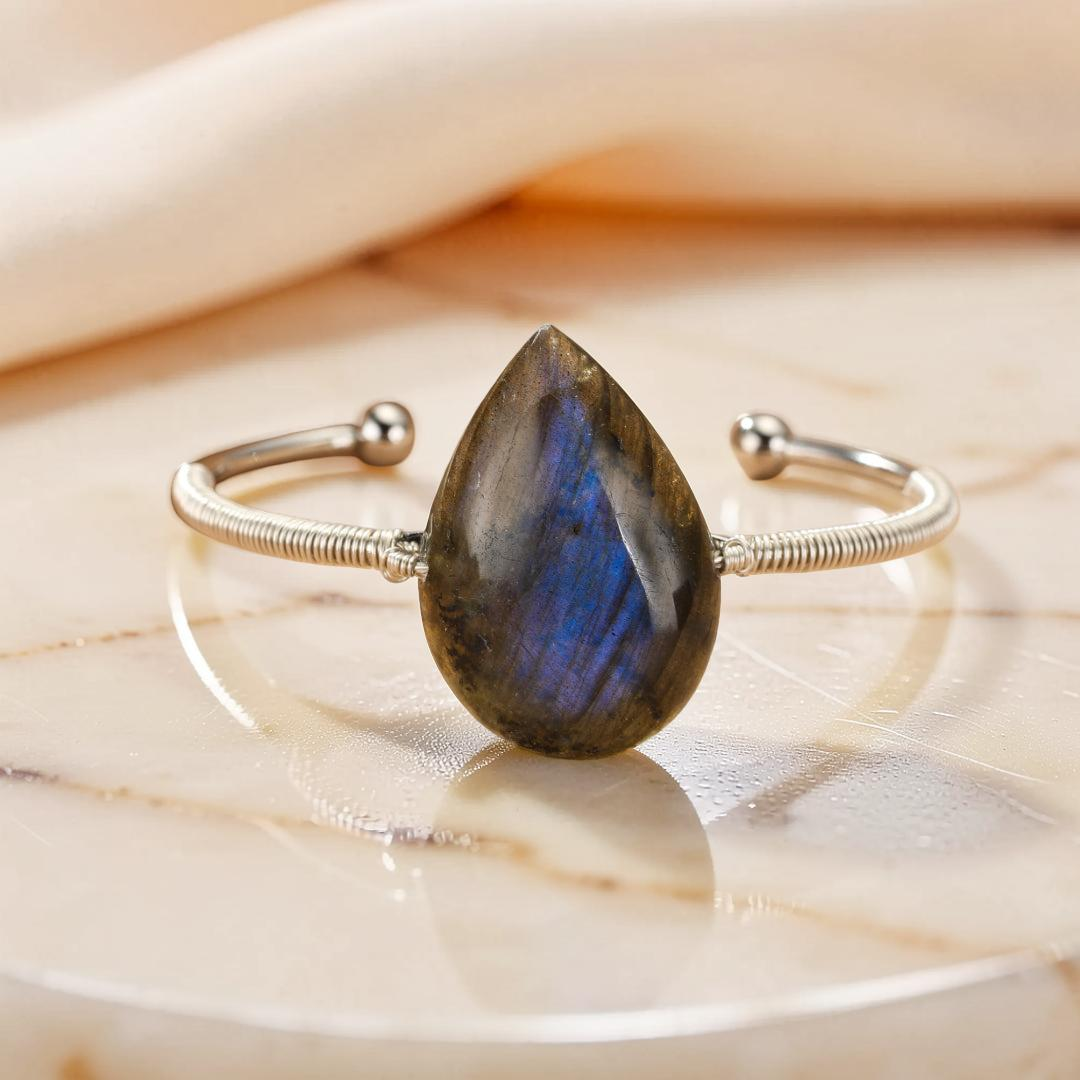 ATELIER-TIBET – Bracelet Labradorite –  Protection et Vitalité