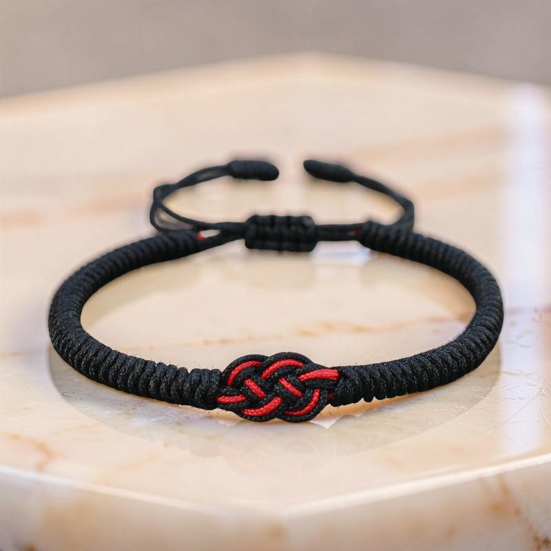 ATELIER-TIBET – Bracelet Fil Rouge – Protection et Chance