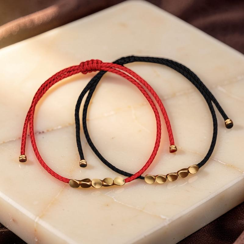 ATELIER-TIBET – Bracelet Fil Rouge – Lumière et Protection