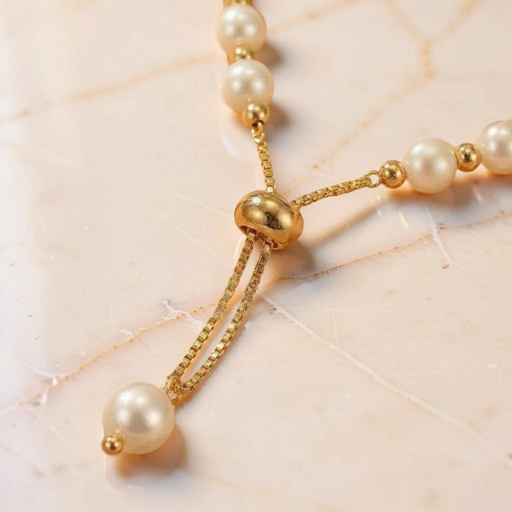 ATELIER-TIBET – Bracelet Labradorite, Perle et Quartz Fraise – Aura Lumineuse