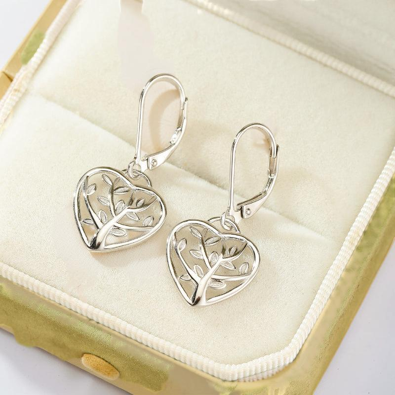 ATELIER-TIBET – Boucles d'oreilles – Arbre de Vie, Argent 925