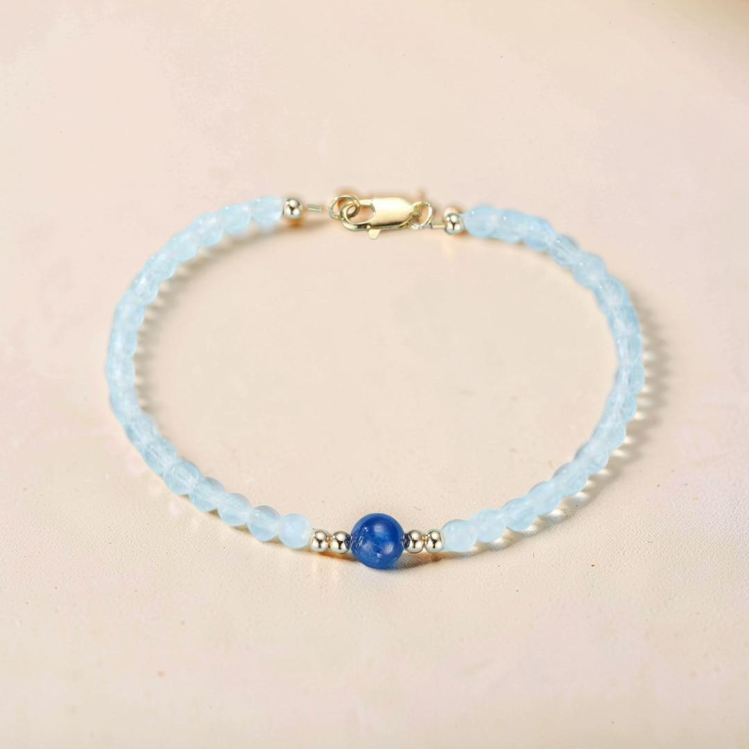 ATELIER-TIBET – Bracelet Pierre de Lune – Voyage Stellaire