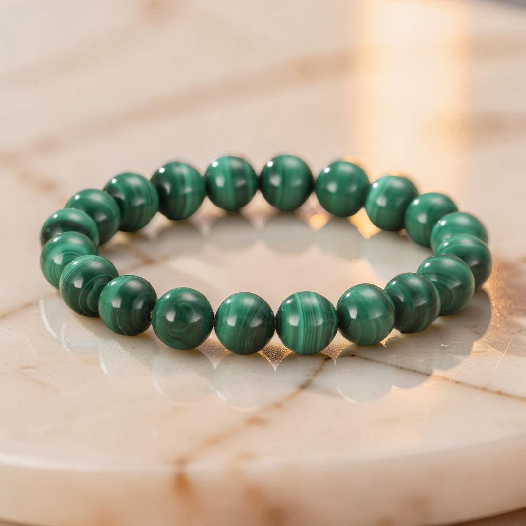 ATELIER-TIBET – Bracelet Malachite – Force Végétale