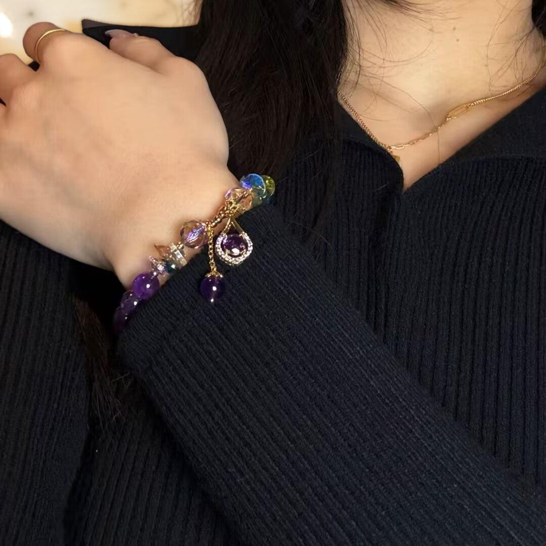 ATELIER-TIBET – Bracelet Améthyste – Éclat Purifiant
