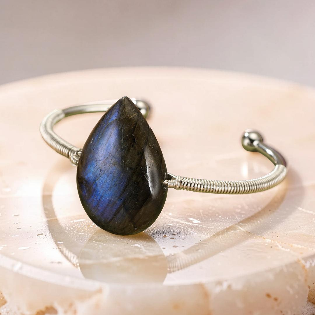 ATELIER-TIBET – Bracelet Labradorite –  Protection et Vitalité