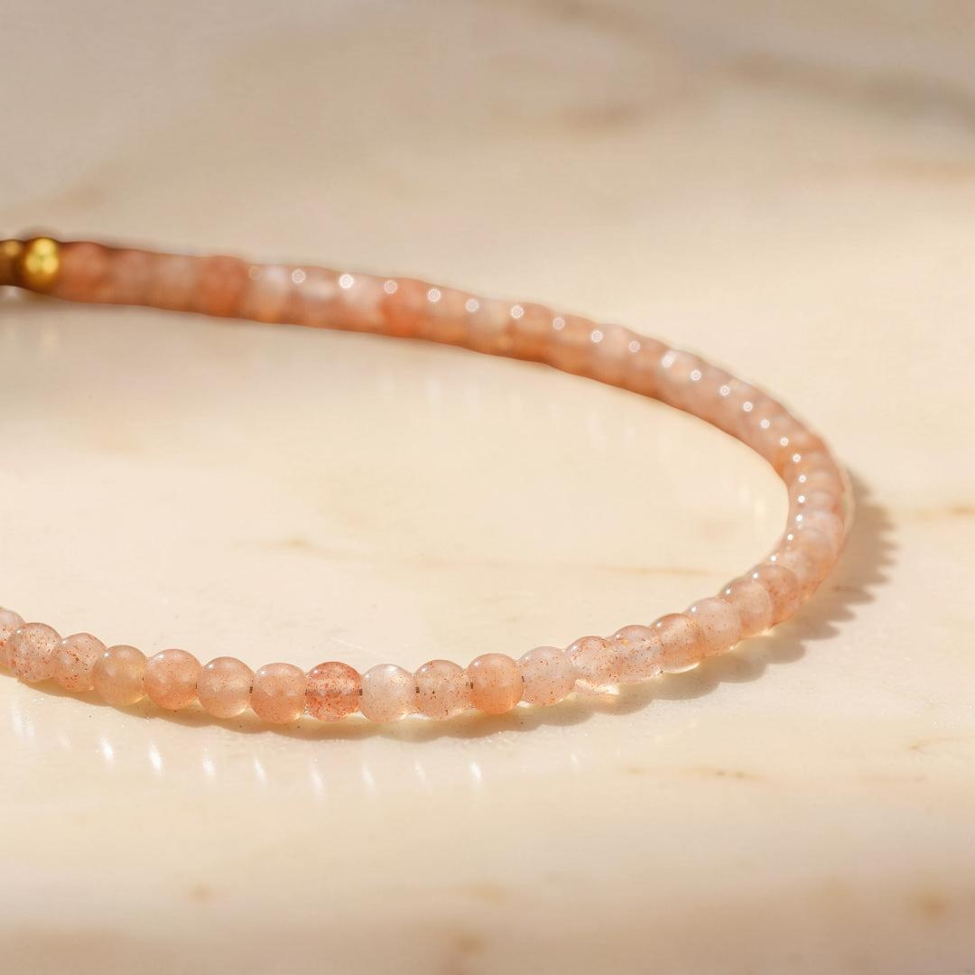 ATELIER-TIBET – Bracelet Pierre de Soleil – Aura Fine