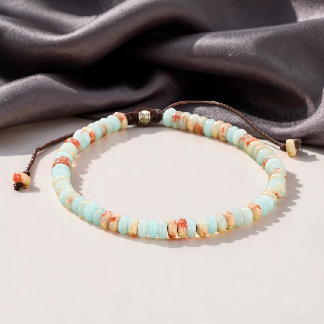 ATELIER-TIBET – Bracelet Jaspe – Sérénité Sauvage