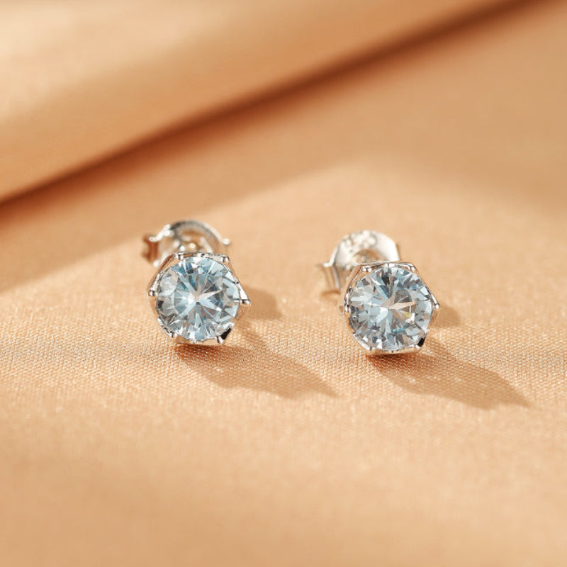 ATELIER-TIBET – Boucles d'oreilles Topaze – Souffle Cristallin, Argent