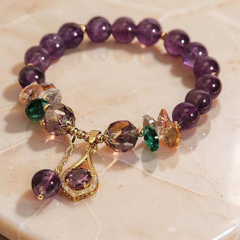 ATELIER-TIBET – Bracelet Améthyste – Éclat Purifiant