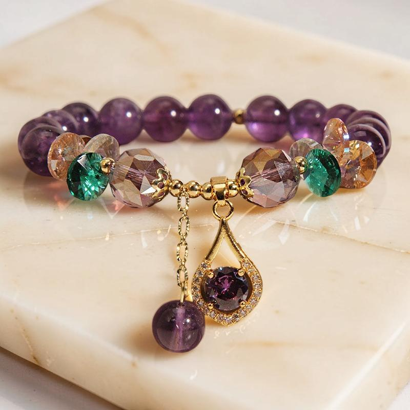 ATELIER-TIBET – Bracelet Améthyste – Éclat Purifiant
