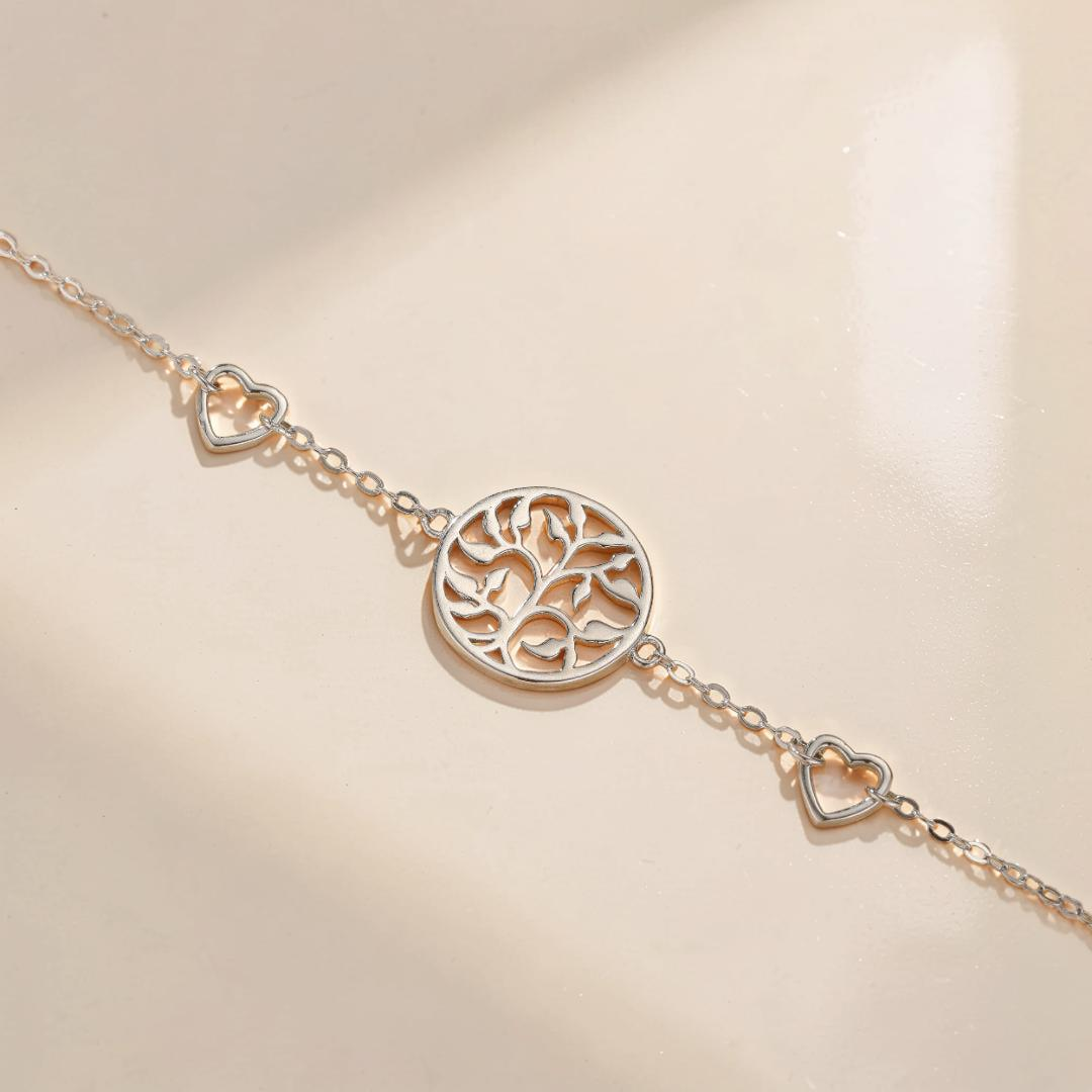 ATELIER-TIBET – Bracelet Arbre de Vie – Amour et Vitalité, Argent 925