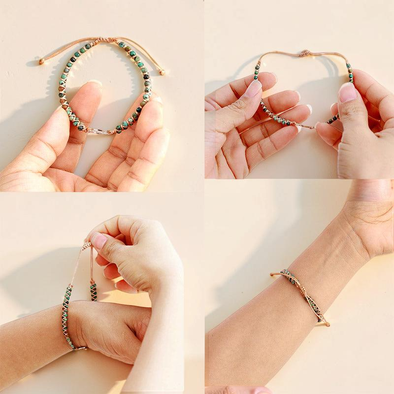 ATELIER-TIBET – Bracelet Arbre de Vie Jaspe Africain - Bonheur
