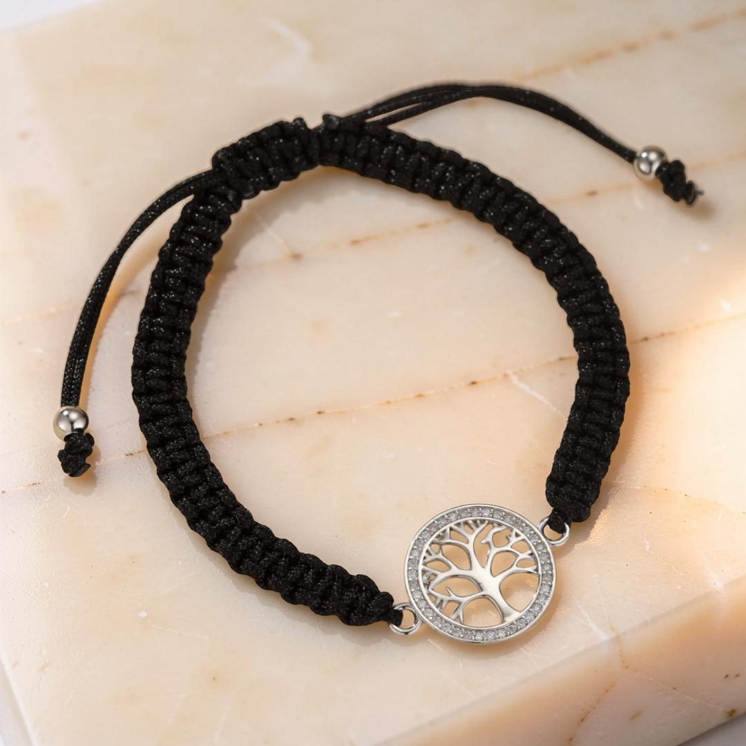 ATELIER-TIBET – Bracelet Arbre de Vie – Force Ancestrale, Argent 925