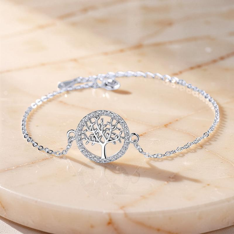 ATELIER-TIBET – Bracelet Arbre de Vie – Vitalité, Argent 925
