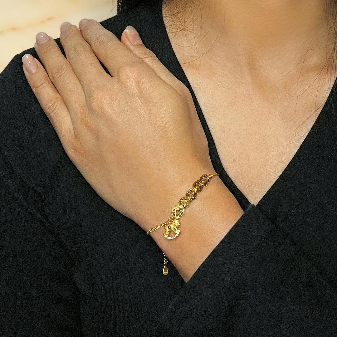 ATELIER-TIBET – Bracelet Cheval – Pièce d’Équilibre, Argent