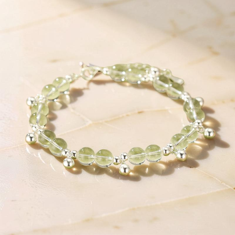 ATELIER-TIBET – Bracelet Cristal de Roche – Éclat de Pureté, Argent