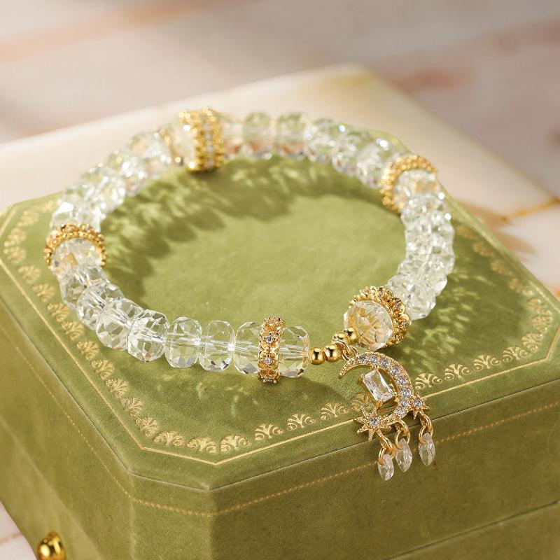 ATELIER-TIBET – Bracelet Cristal de Roche – Étincelle Céleste