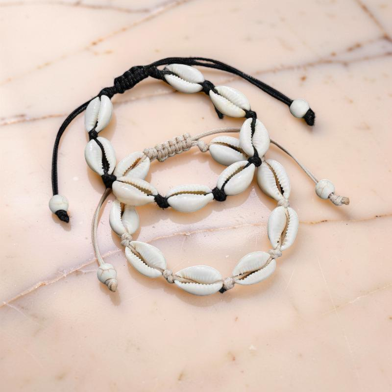 ATELIER-TIBET – Bracelet de Cheville Coquillage – Voix de l'Océan