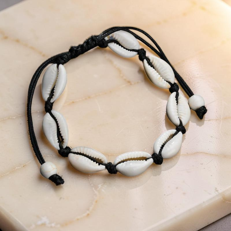 ATELIER-TIBET – Bracelet de Cheville Coquillage – Voix de l'Océan