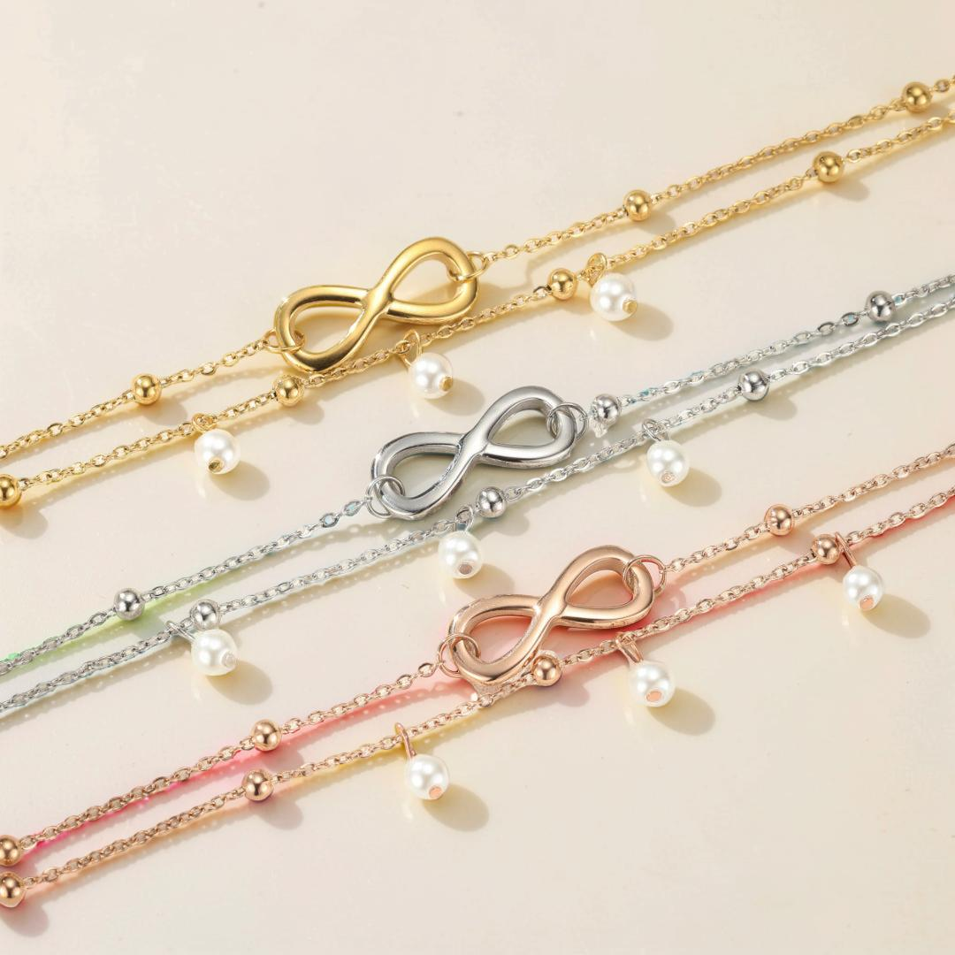 ATELIER-TIBET – Bracelet De Cheville Perle – Élégance Intemporelle