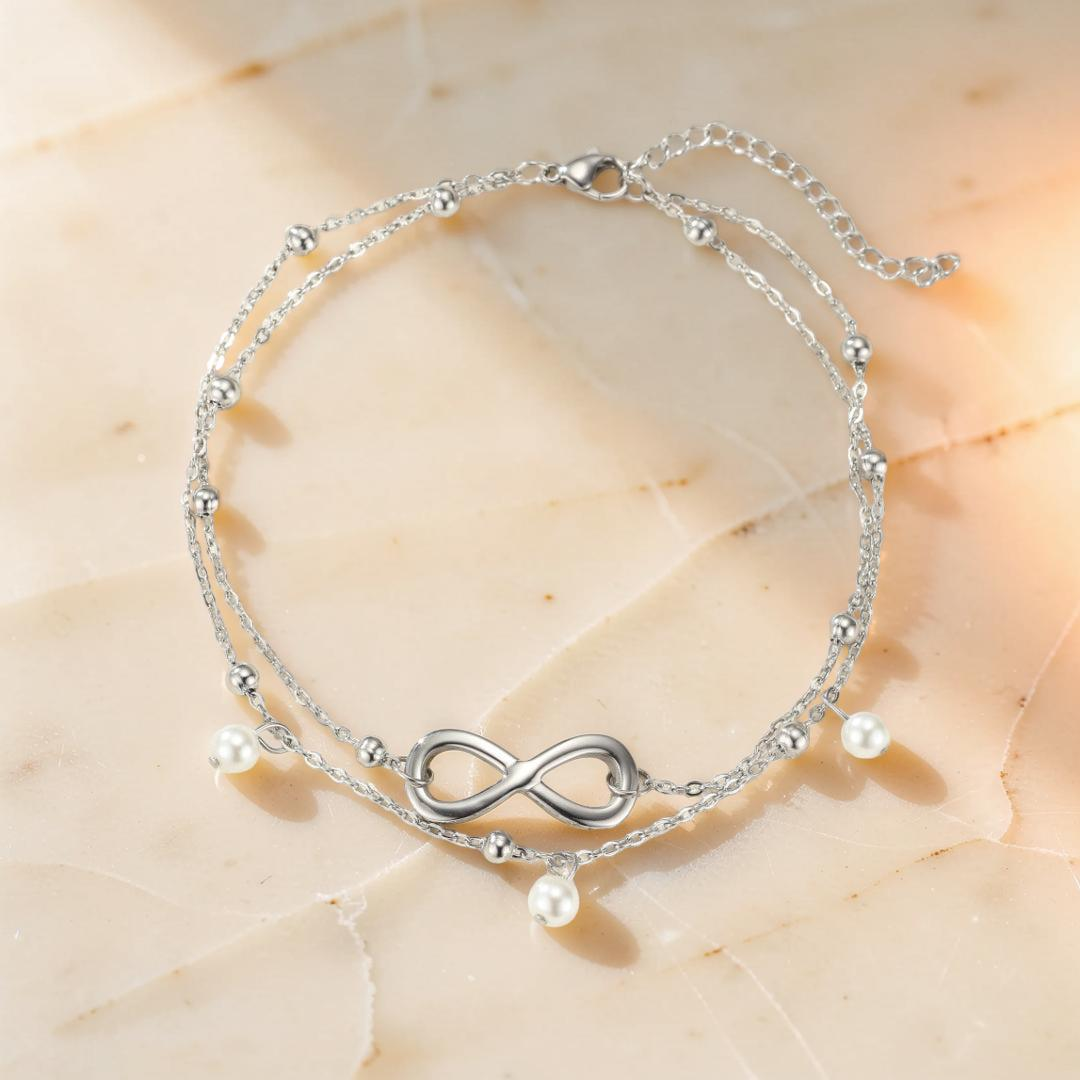 ATELIER-TIBET – Bracelet De Cheville Perle – Élégance Intemporelle