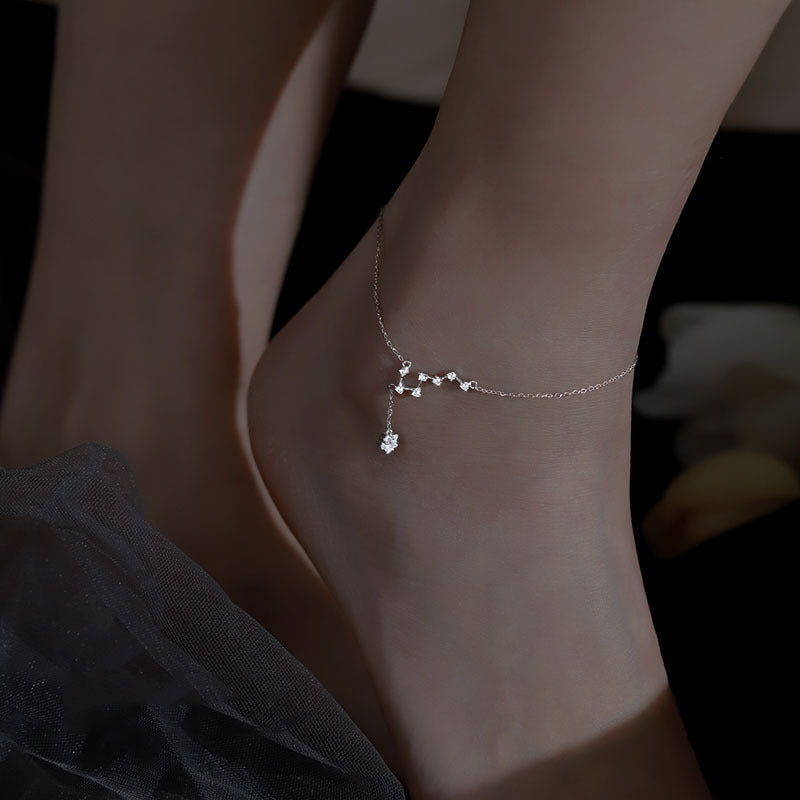 ATELIER-TIBET – Bracelet de Cheville – Septentrion, Argent 925