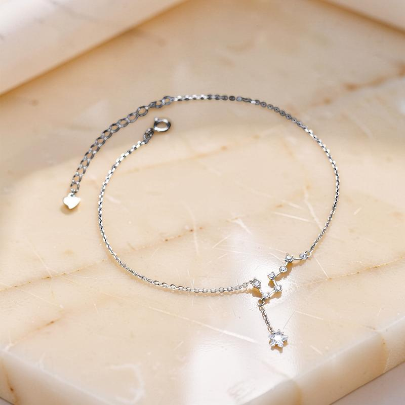 ATELIER-TIBET – Bracelet de Cheville – Septentrion, Argent 925