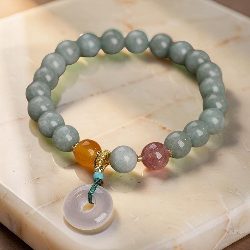 ATELIER-TIBET – Bracelet Jade – Éclat de Pureté