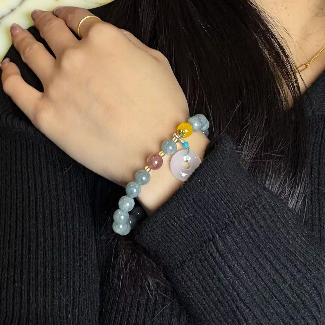 ATELIER-TIBET – Bracelet Jade – Éclat de Pureté