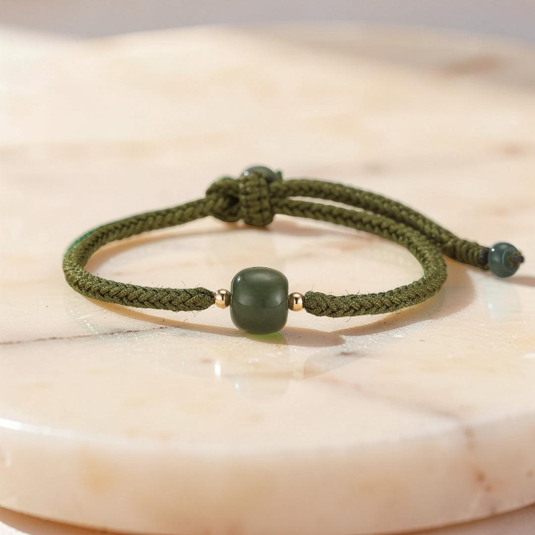 ATELIER-TIBET – Bracelet Jade – Réussite et Rassurance