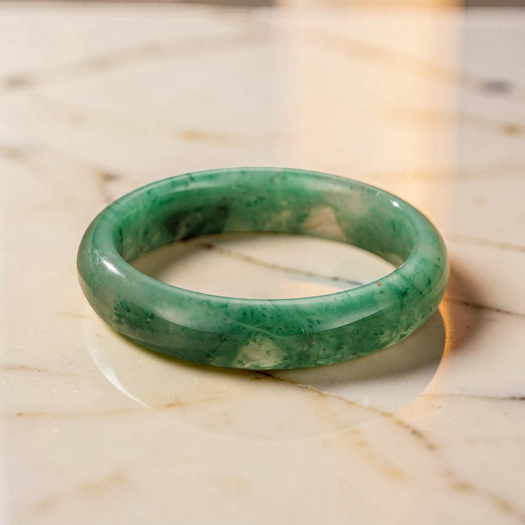 ATELIER-TIBET – Bracelet Jonc Jade – Éveil Doux