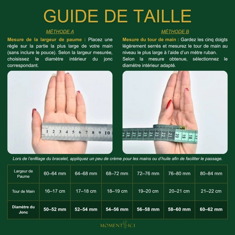 ATELIER-TIBET – Bracelet Jonc Calcédoine – Clarté Minérale