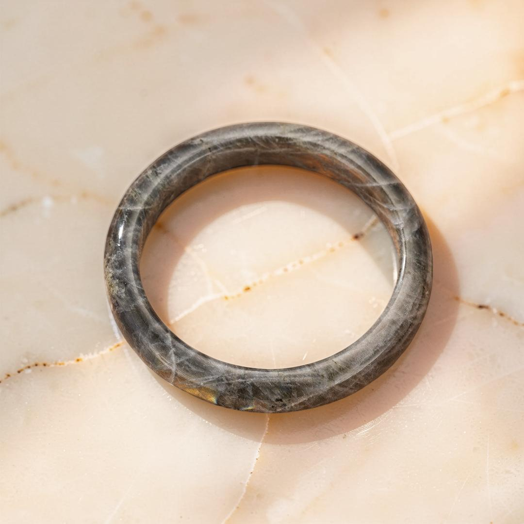 ATELIER-TIBET – Bracelet Jonc Labradorite – Éveil Intérieur
