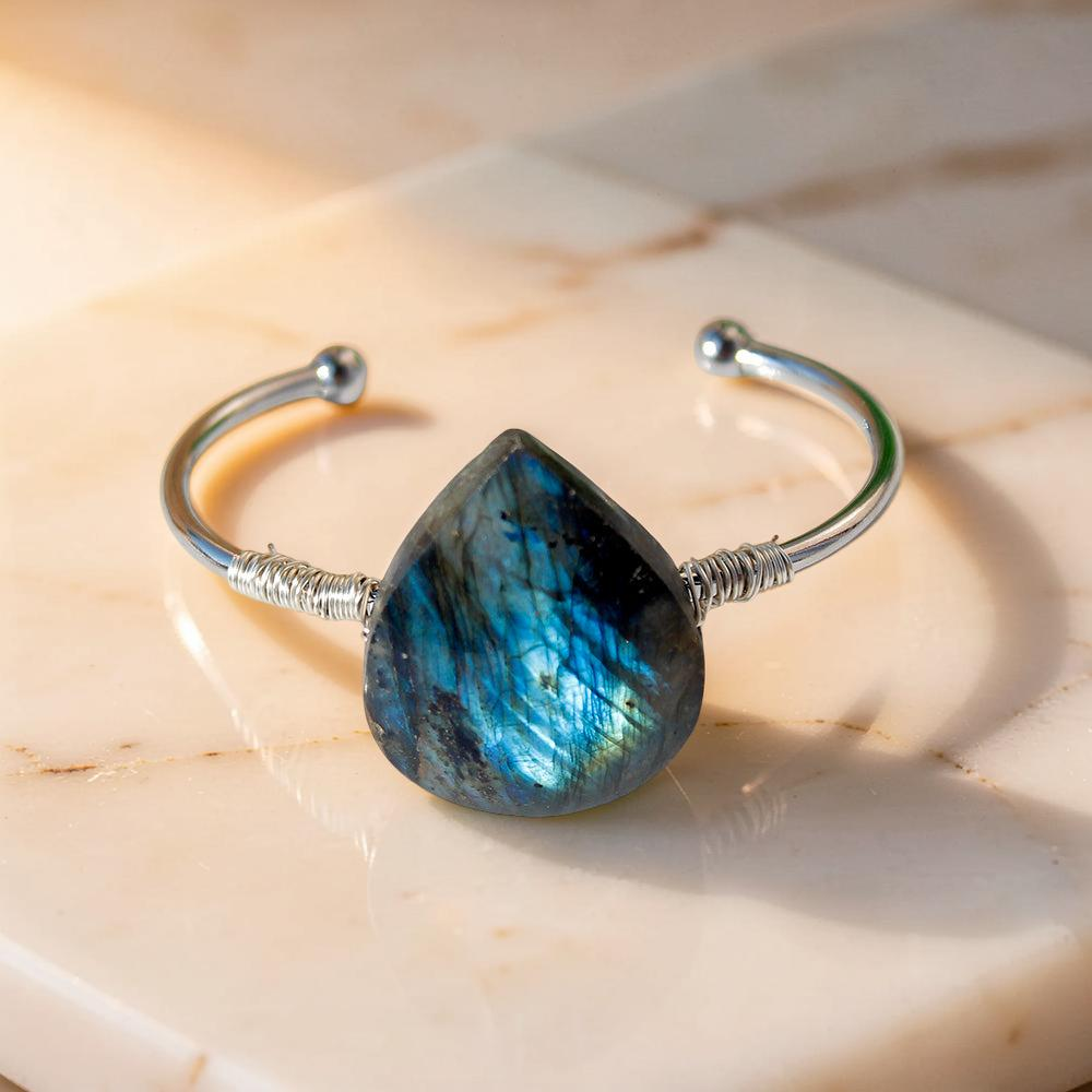 ATELIER-TIBET – Bracelet Labradorite –  Protection et Vitalité