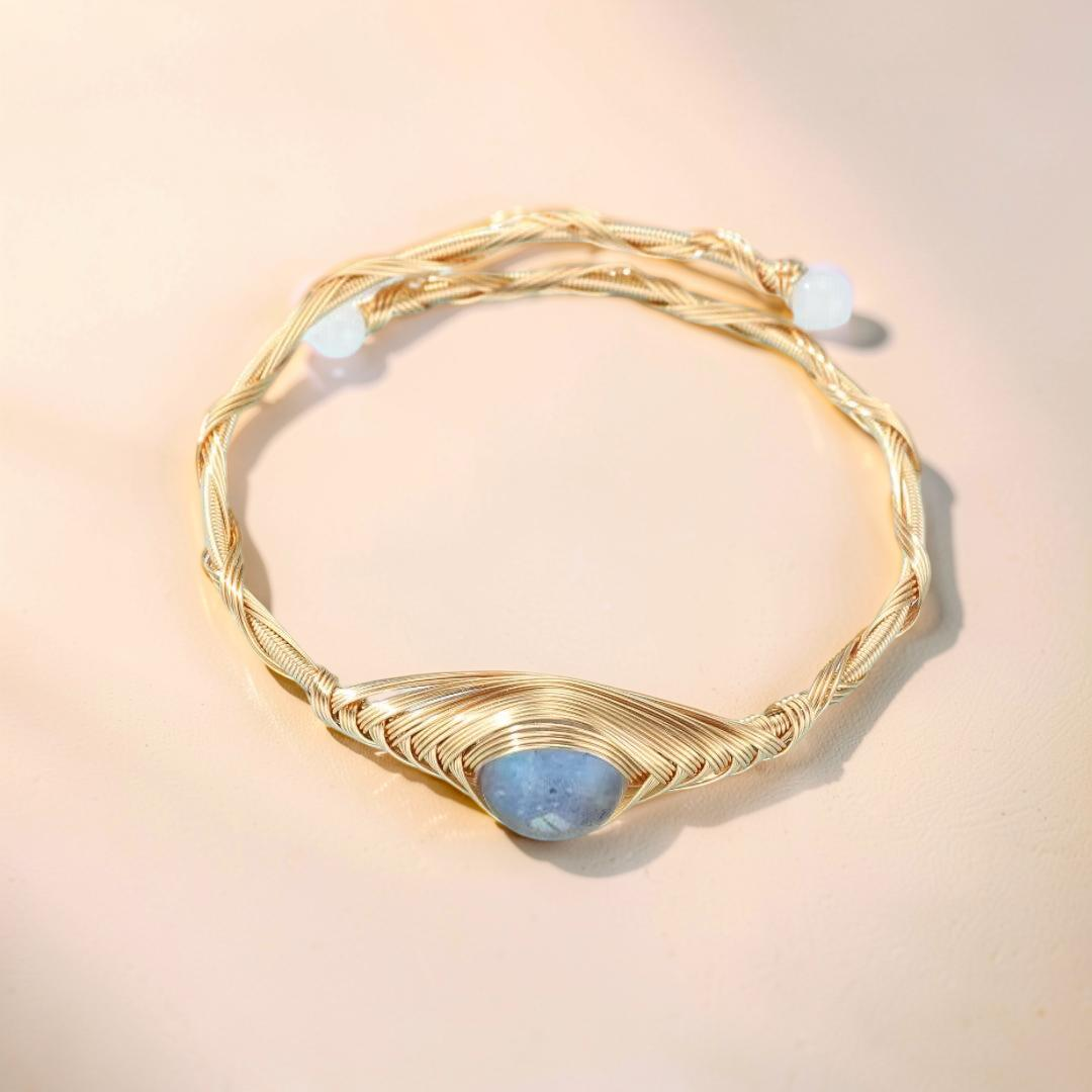 ATELIER-TIBET – Bracelet Labradorite – Troisième Œil