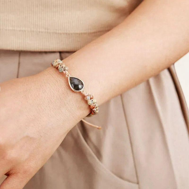 ATELIER-TIBET – Bracelet Labradorite – Vitalité