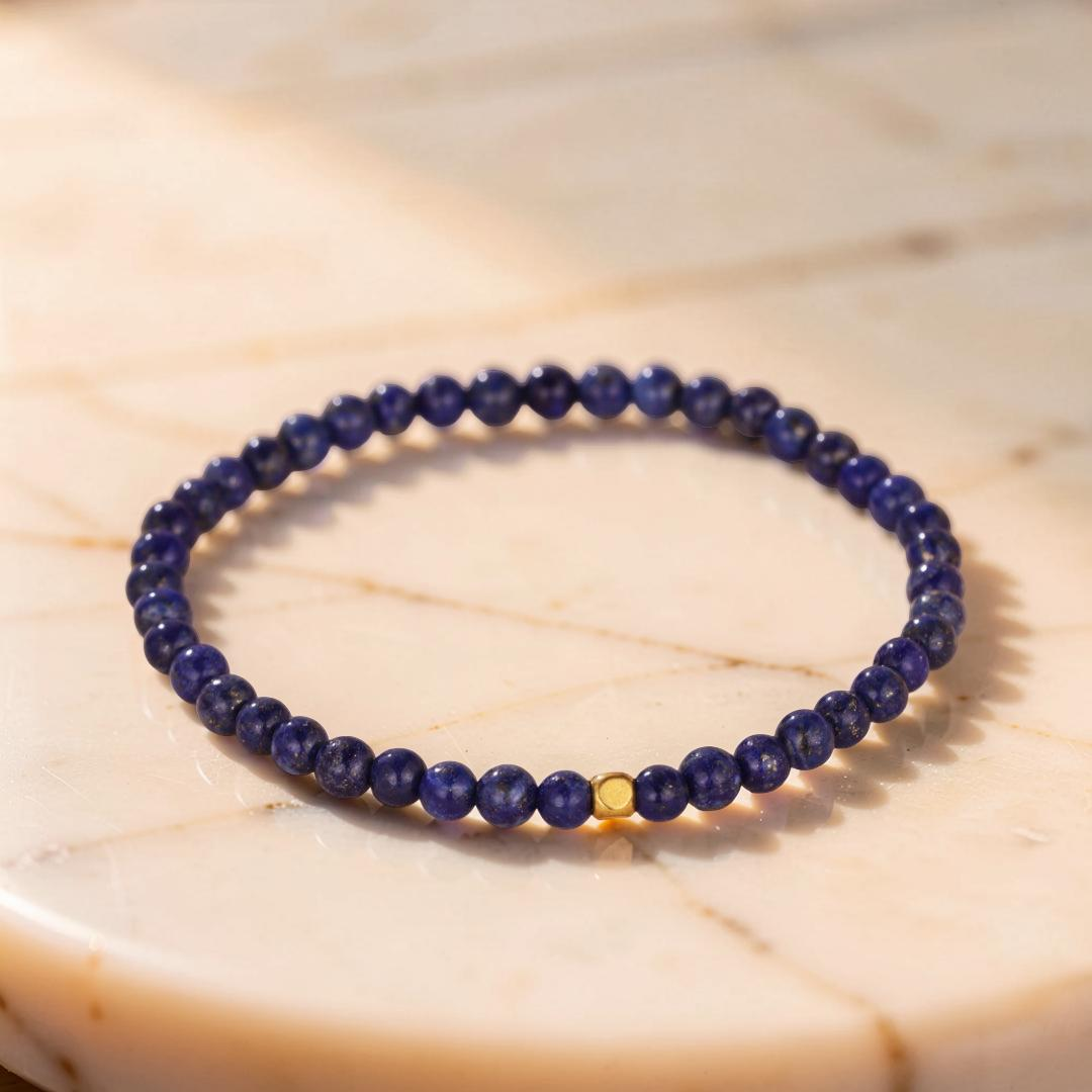 ATELIER-TIBET – Bracelet Lapis Lazuli – Aura Bleue