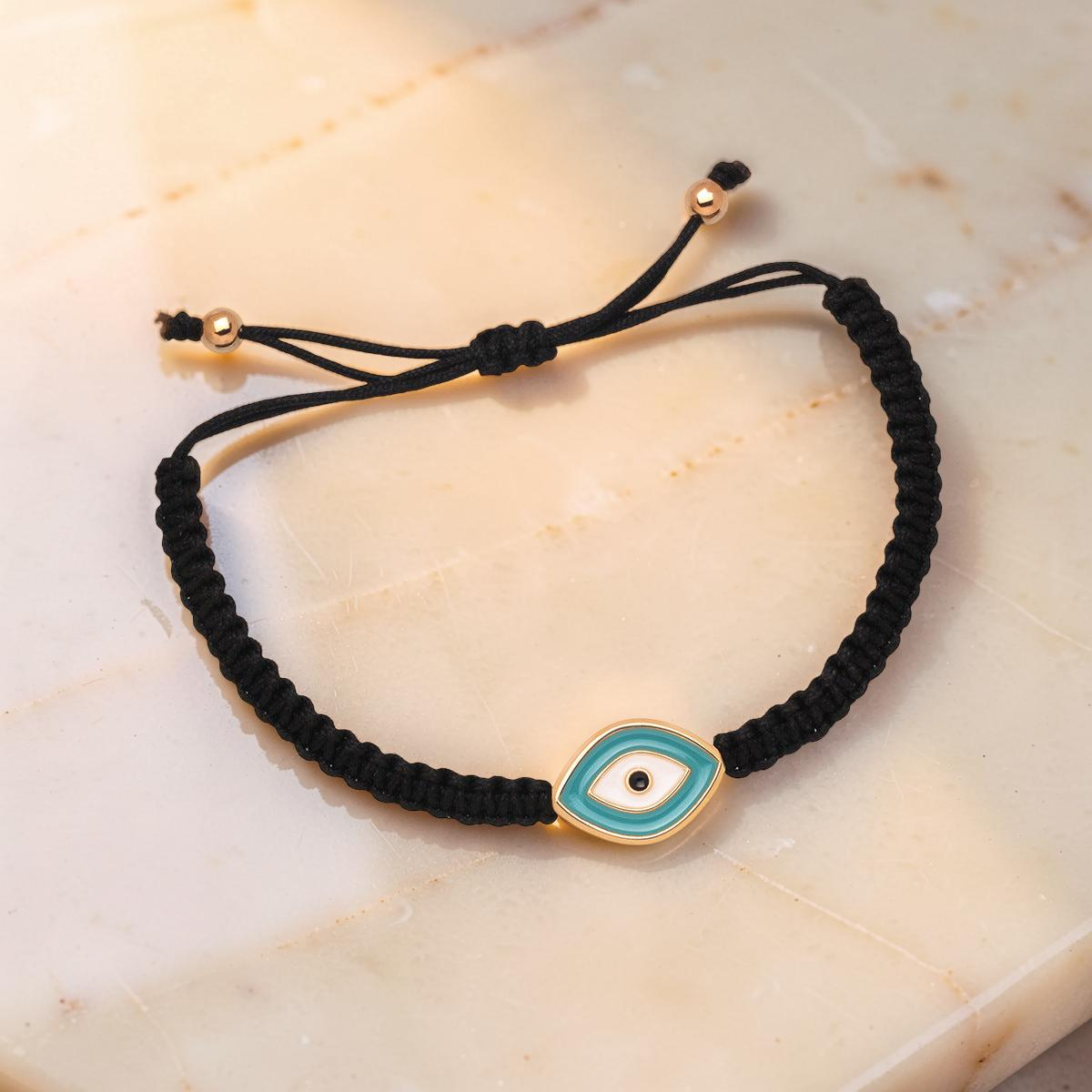 ATELIER-TIBET – Bracelet Mauvais Œil  Force Spirituelle  en Fil Rouge