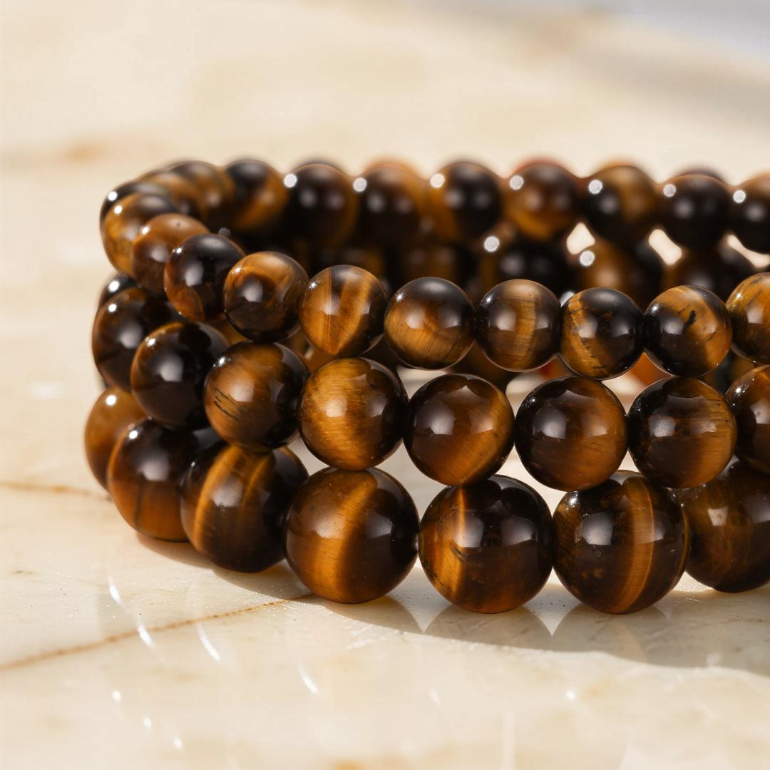 ATELIER-TIBET – Bracelet Œil de Tigre – Force Ancestrale