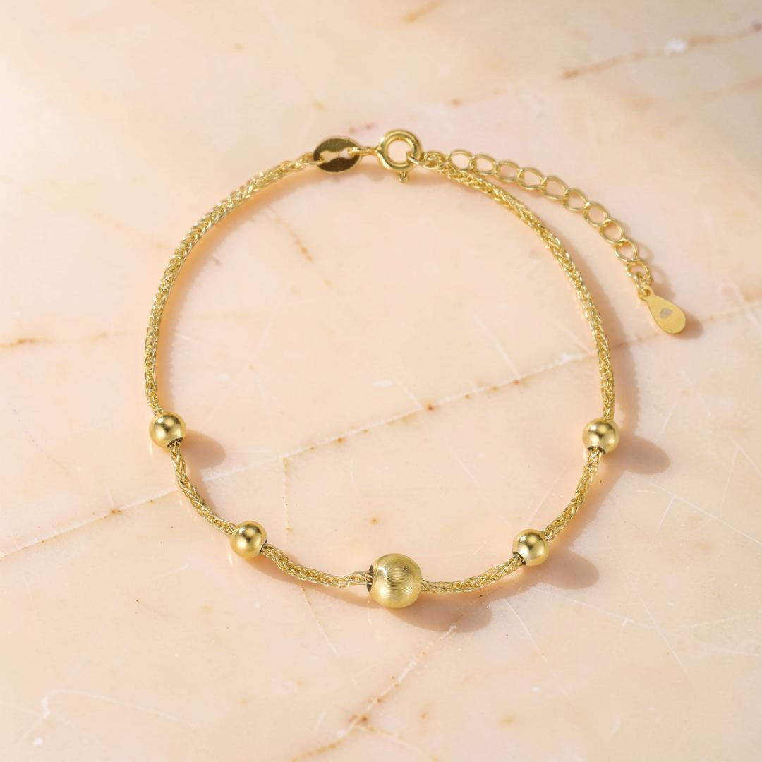 ATELIER-TIBET – Bracelet Or – Chance