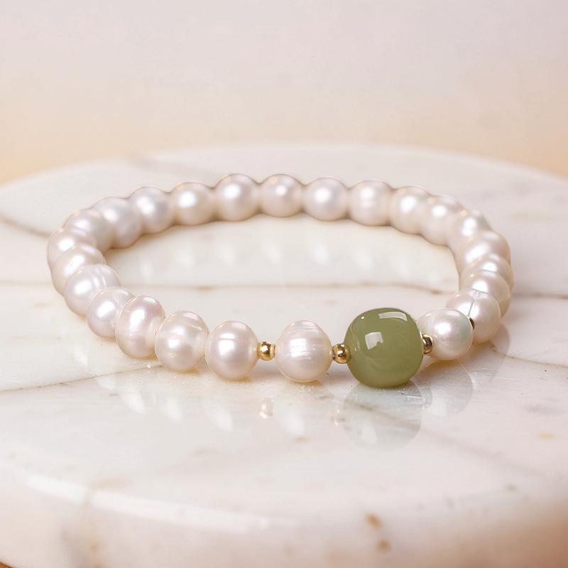 ATELIER-TIBET – Bracelet Perle et Jade – Apaisement